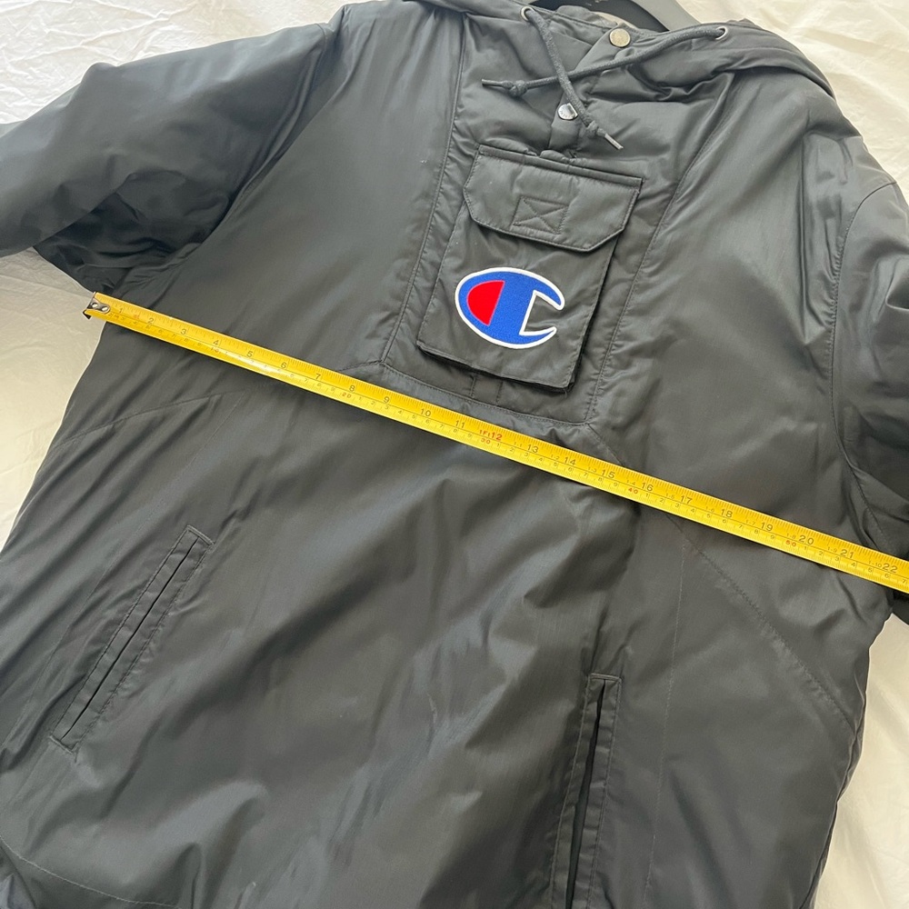 Supreme x Champion 2018 Black Parka - Picture 15 of 16